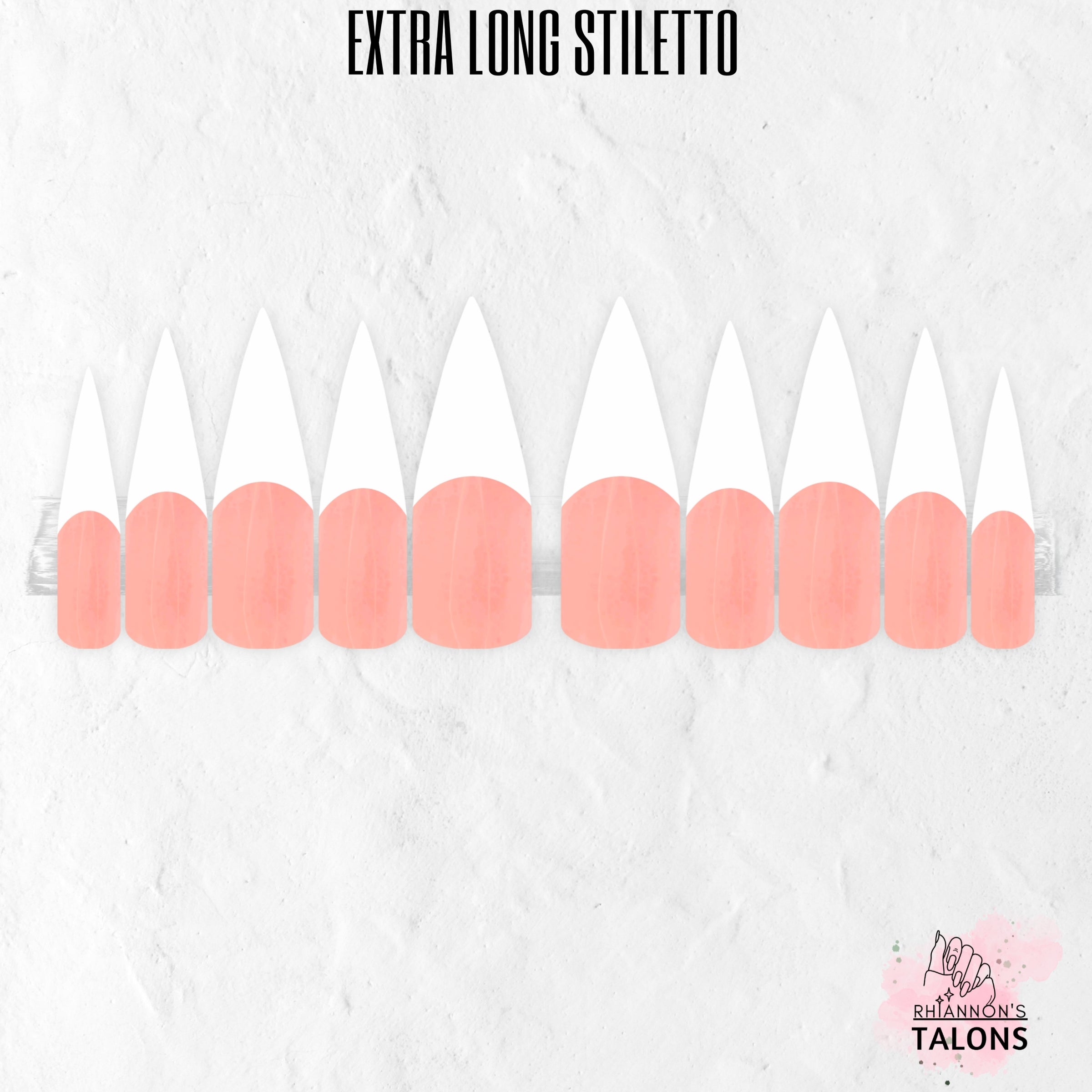 Ballet Bliss soft pink French tip press-on nails