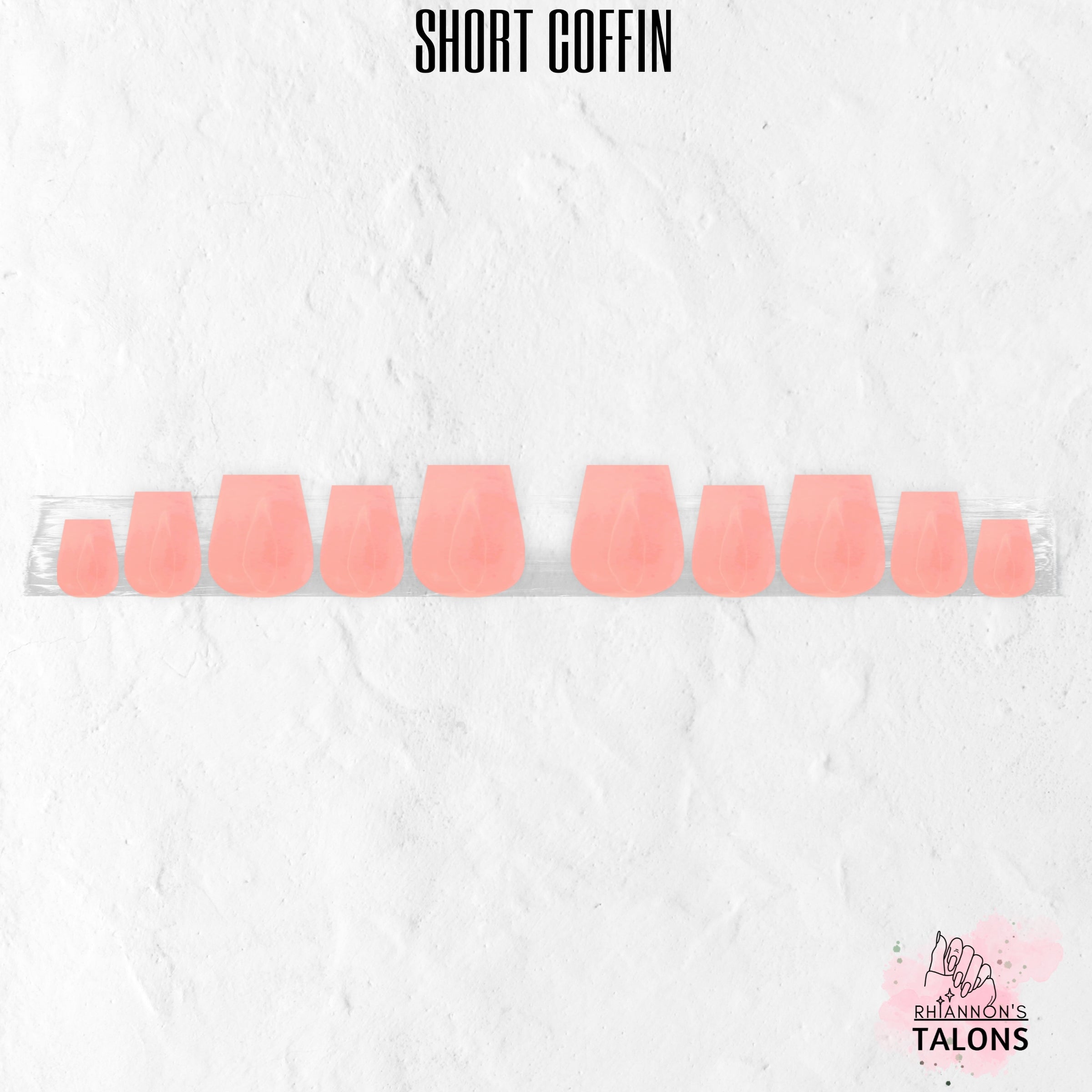 Ballet Bliss soft pink press-on nails