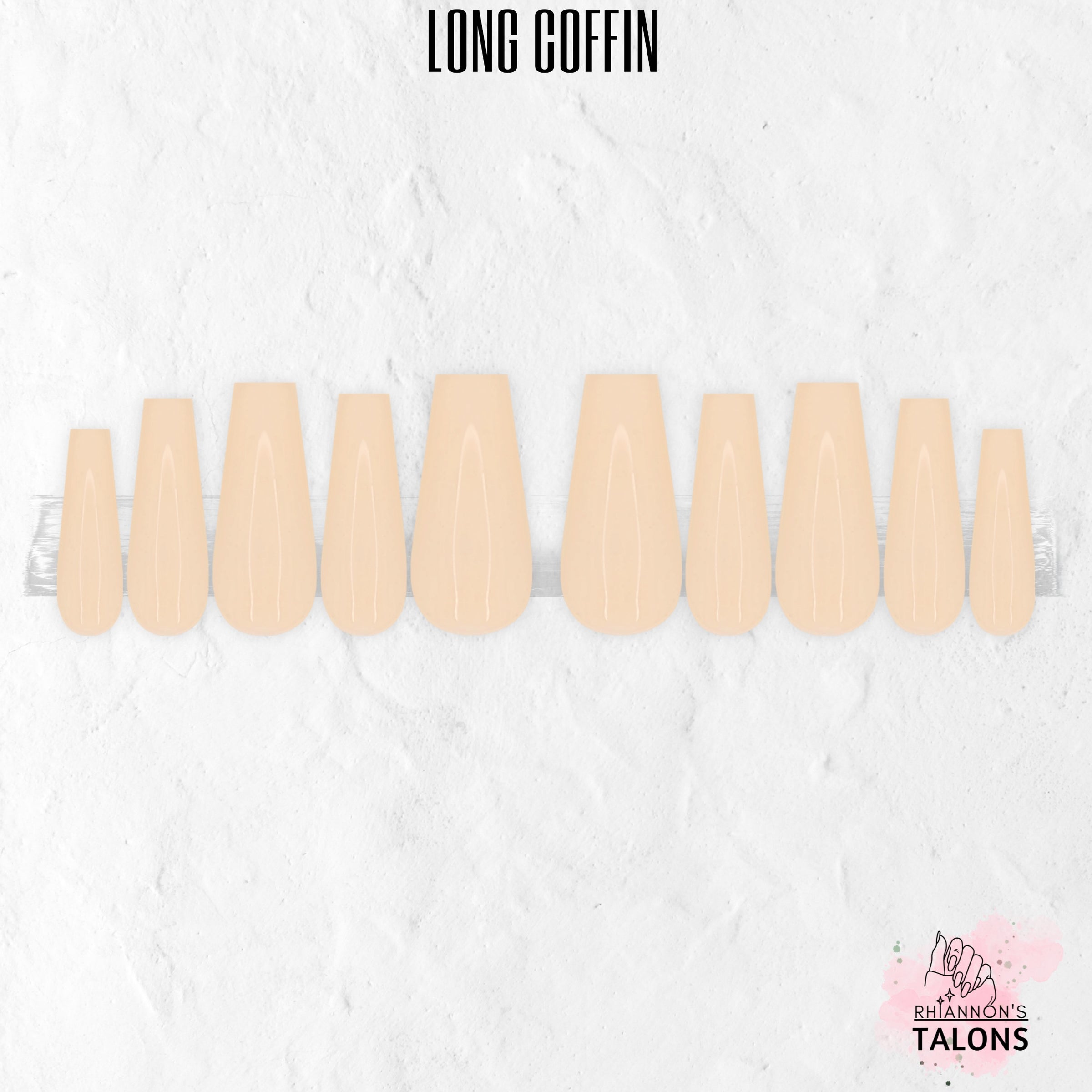 Beautiful Beige nude press-on nails