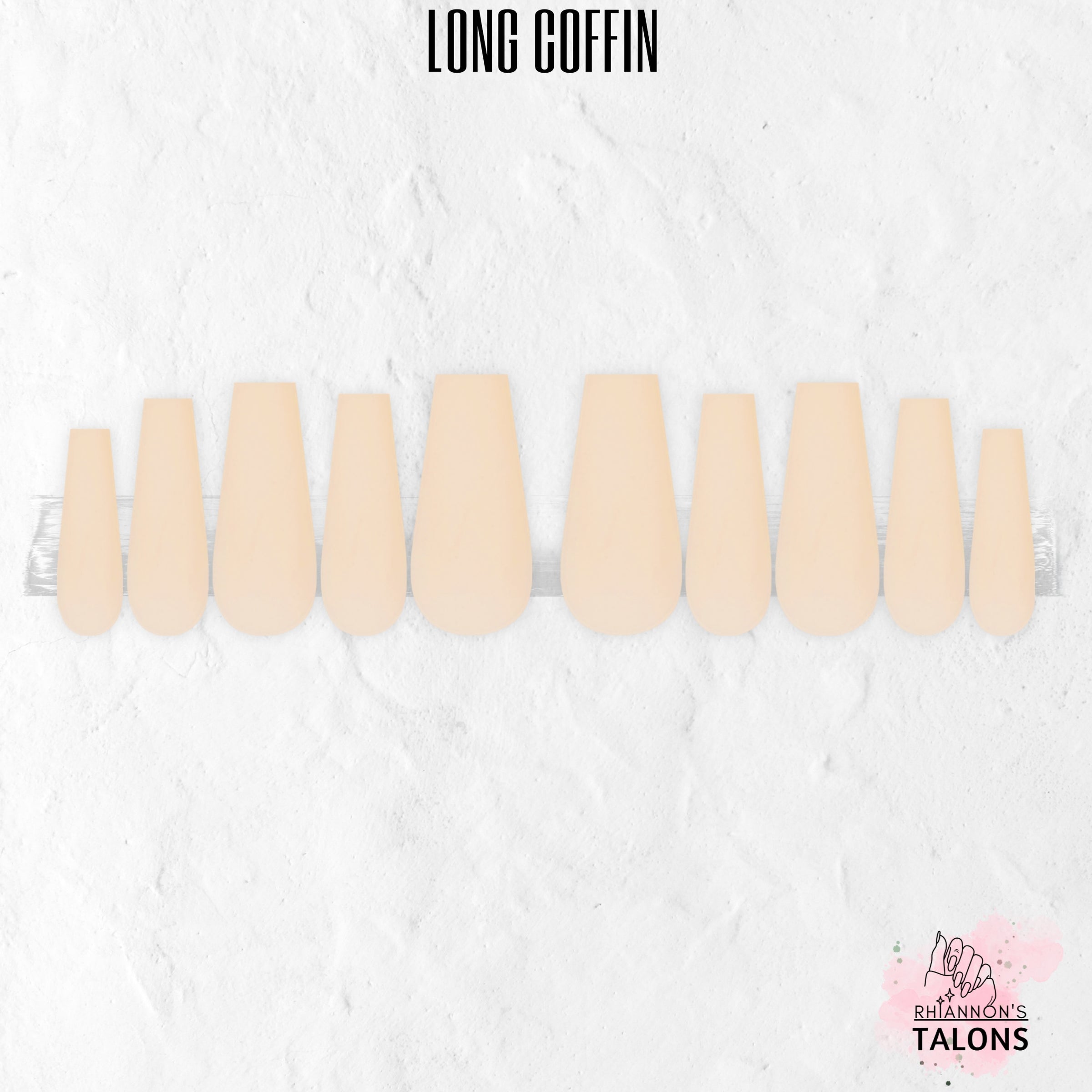 Beautiful Beige nude press-on nails