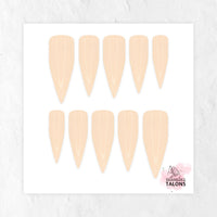 Beautiful Beige nude press-on nails
