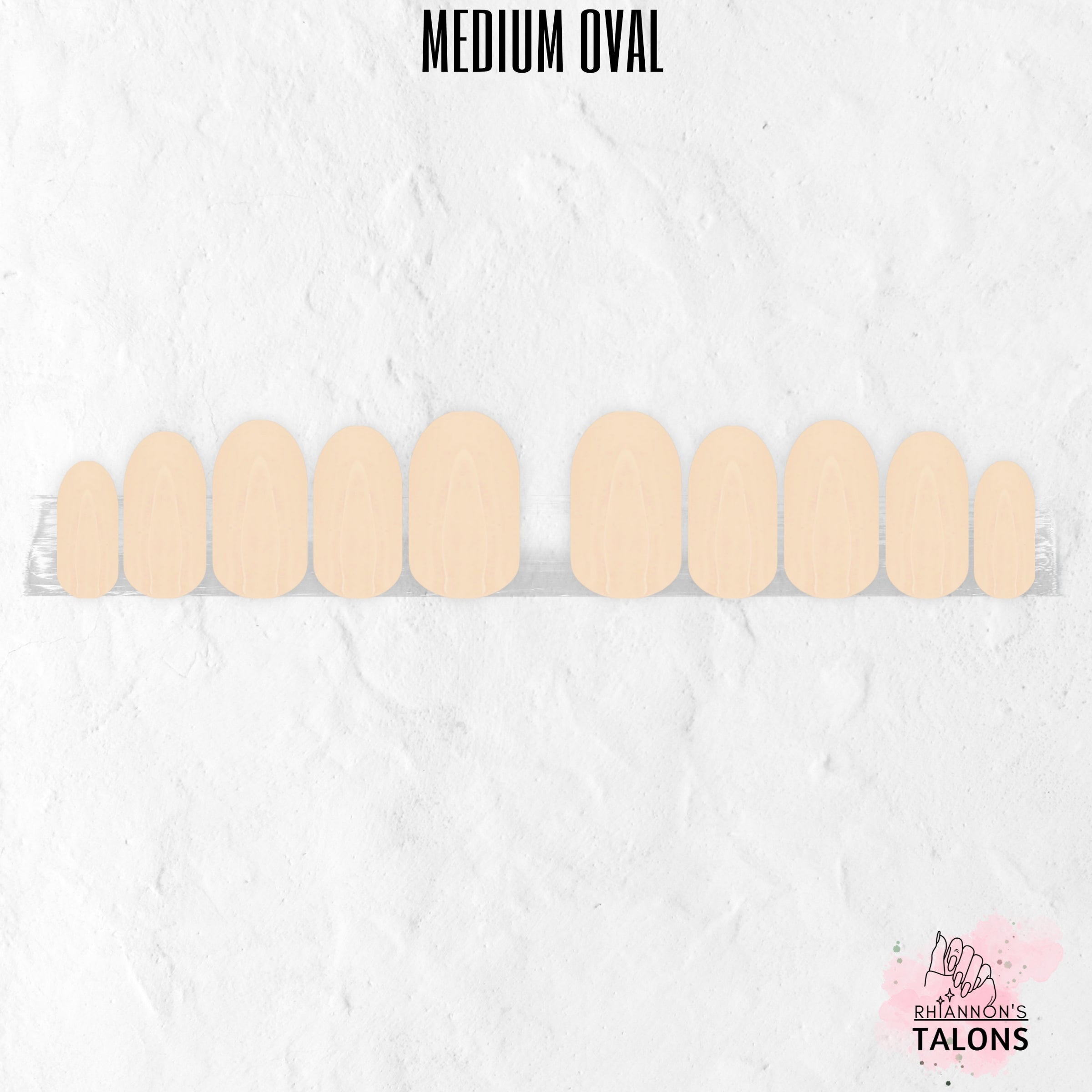 Beautiful Beige nude press-on nails
