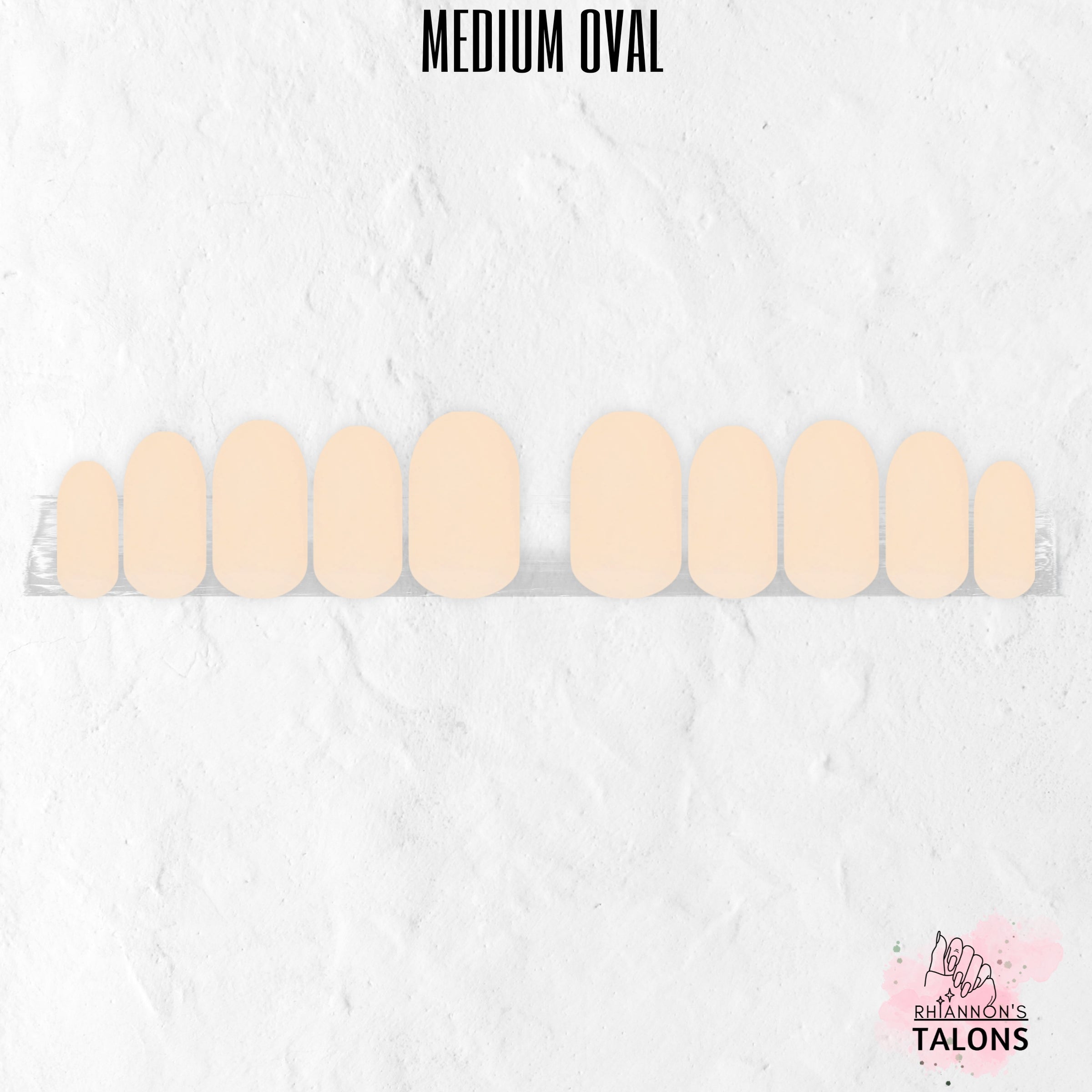Beautiful Beige nude press-on nails