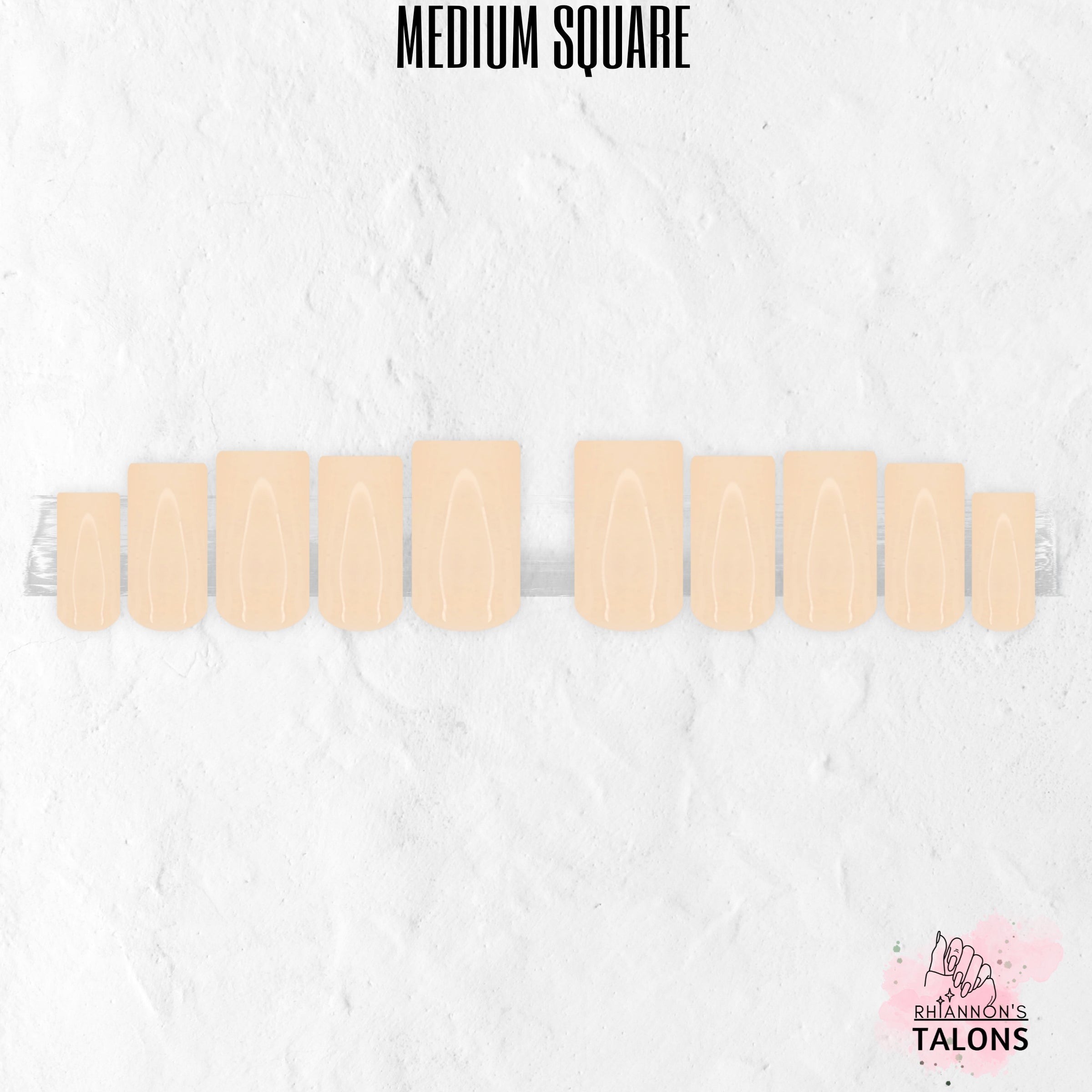 Beautiful Beige nude press-on nails