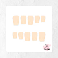 Beautiful Beige nude press-on nails