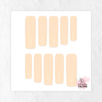 Beautiful Beige nude press-on nails