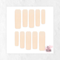 Beautiful Beige nude press-on nails