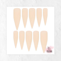Beautiful Beige nude press-on nails