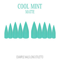Cool Mint mint green press-on nails