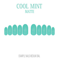 Cool Mint mint green press-on nails