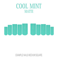 Cool Mint mint green press-on nails