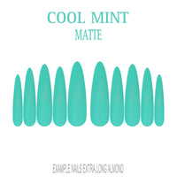Cool Mint mint green press-on nails