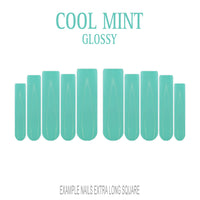 Cool Mint mint green press-on nails