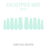 Eucalyptus Mist sage green press-on nails