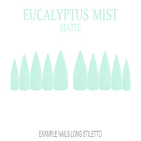 Eucalyptus Mist sage green press-on nails