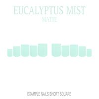 Eucalyptus Mist sage green press-on nails