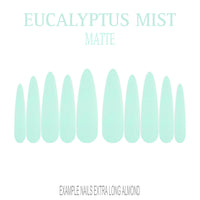 Eucalyptus Mist sage green press-on nails