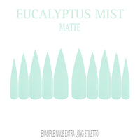 Eucalyptus Mist sage green press-on nails