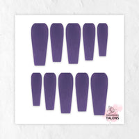 Luscious Lavender purple press-on nails