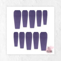 Luscious Lavender purple press-on nails