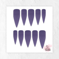 Luscious Lavender purple press-on nails