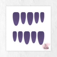 Luscious Lavender purple press-on nails