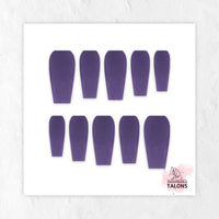 Luscious Lavender purple press-on nails