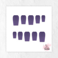 Luscious Lavender purple press-on nails