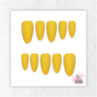 Midas Touch gold press-on nails