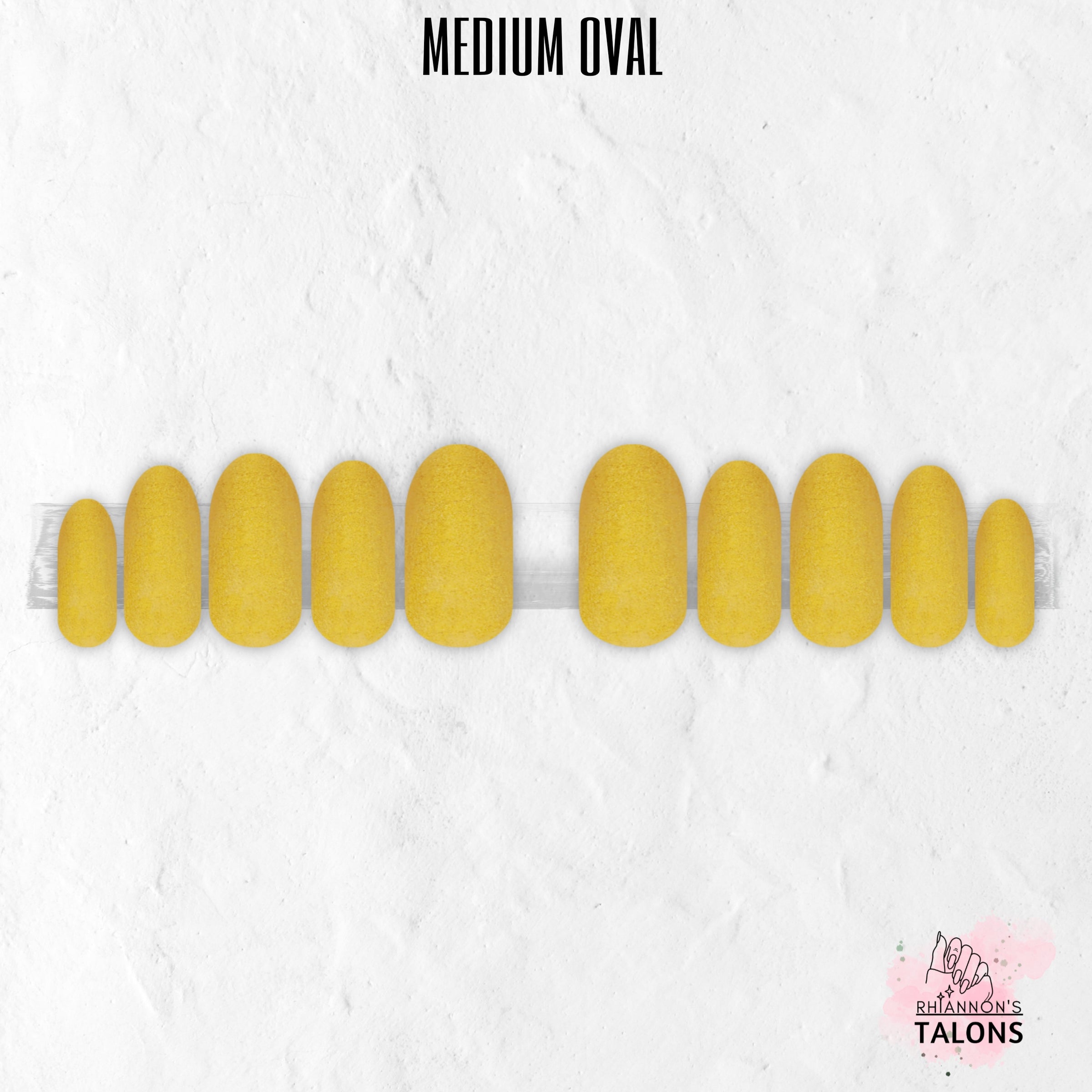 Midas Touch gold press-on nails