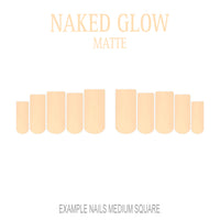 Naked Glow nude press-on nails