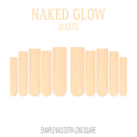 Naked Glow nude press-on nails