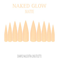 Naked Glow nude press-on nails
