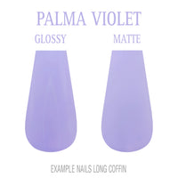 Palma Violet soft lavender press-on nails