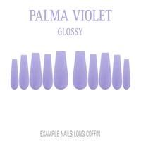 Palma Violet soft lavender press-on nails
