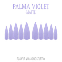 Palma Violet soft lavender press-on nails