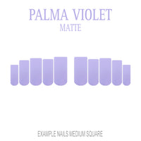 Palma Violet soft lavender press-on nails