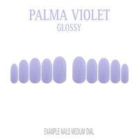 Palma Violet soft lavender press-on nails