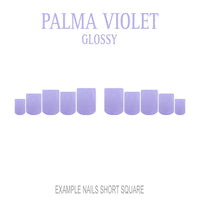 Palma Violet soft lavender press-on nails