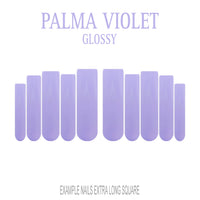 Palma Violet soft lavender press-on nails