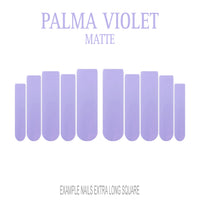 Palma Violet soft lavender press-on nails