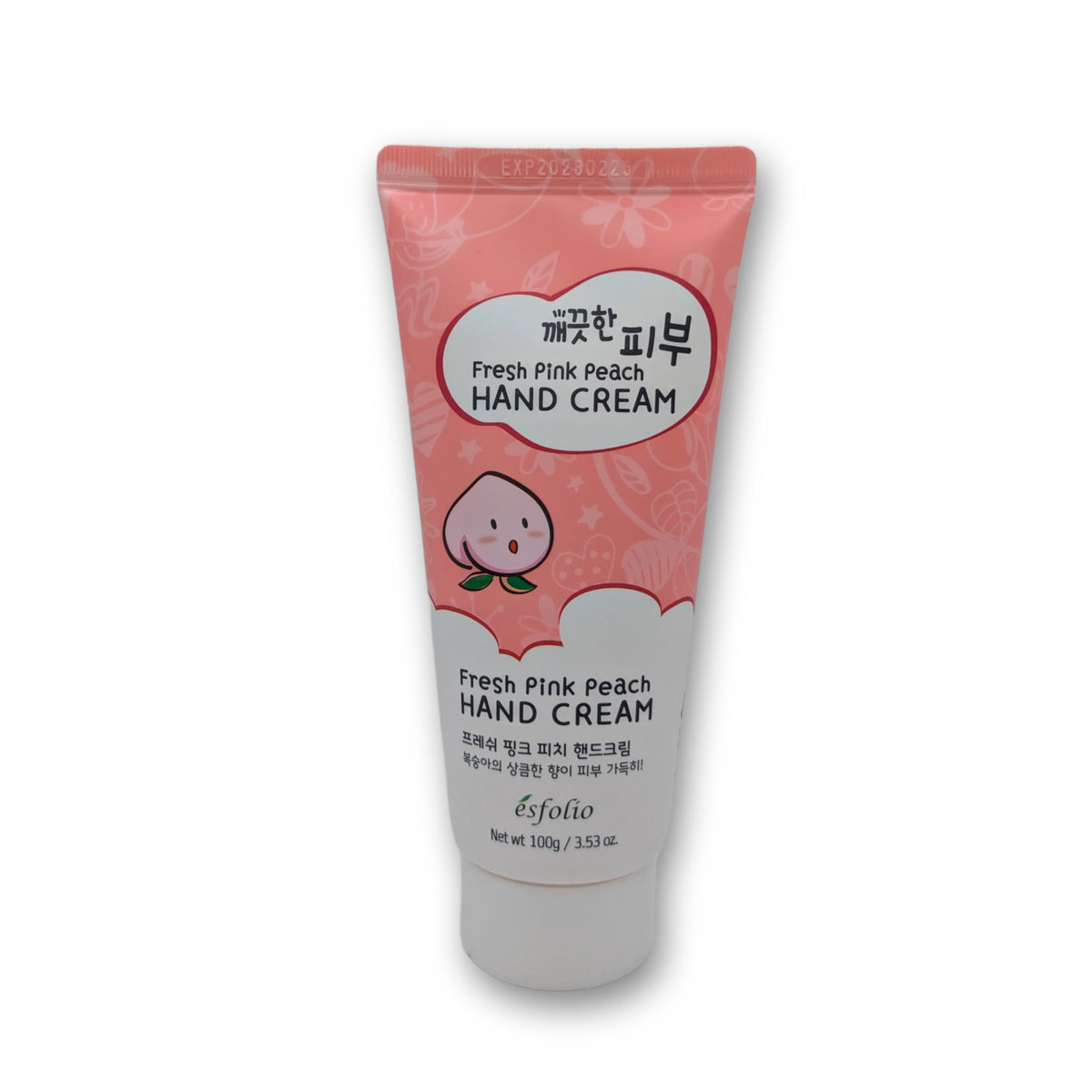 Peach moisturising hand cream 75ml