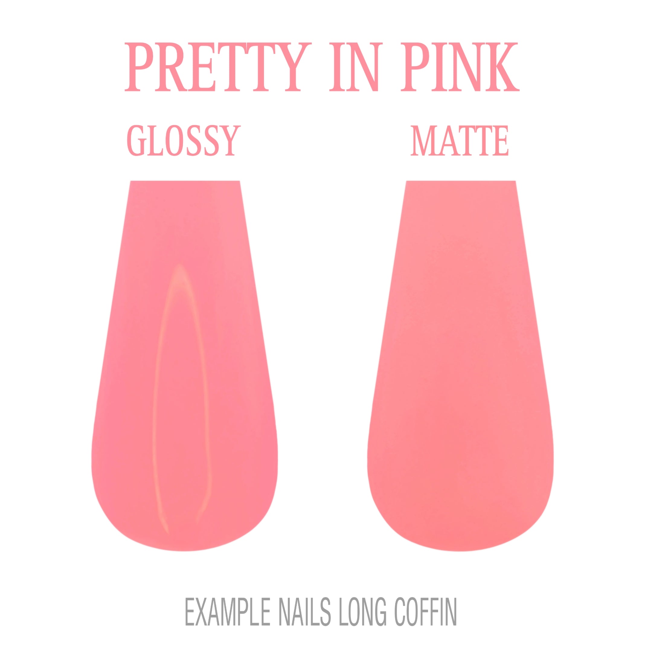 Pretty in Pink pink press-on nails