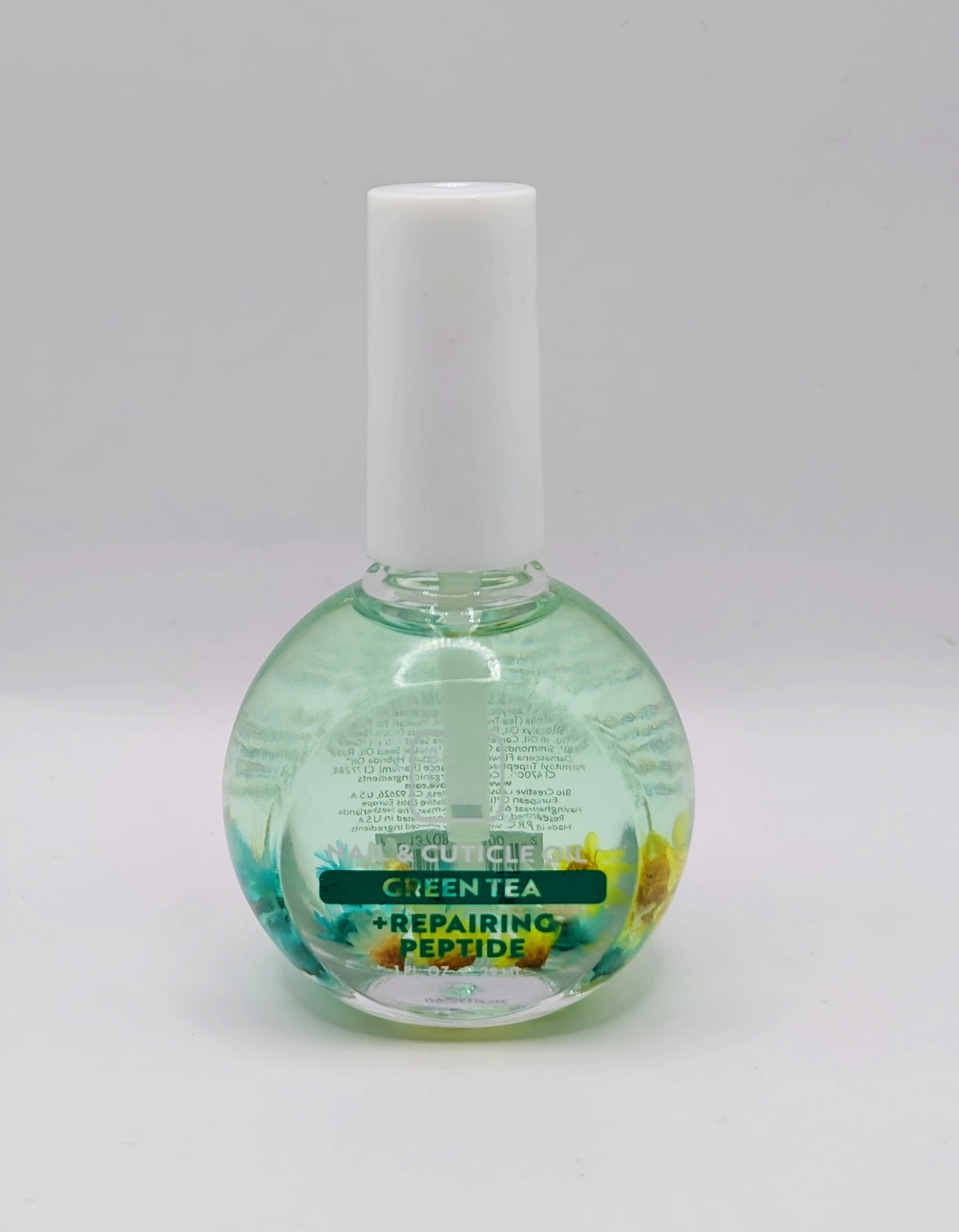Be Care Love Green Tea nail and cuticle oil with repairing peptide, 29ml